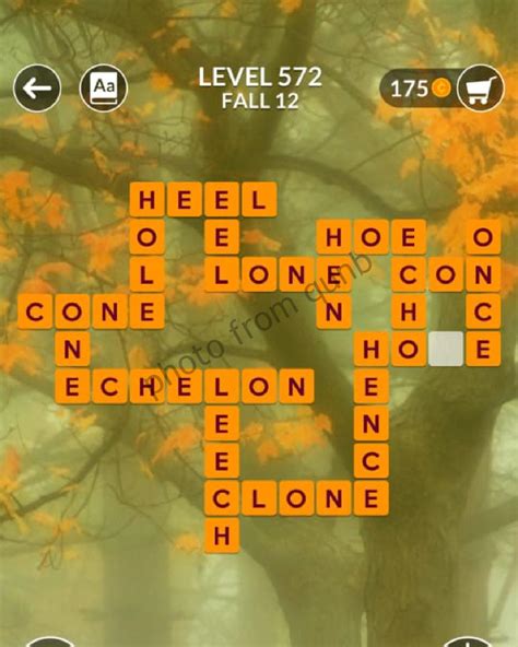 Wordscapes Level 572 Answers.